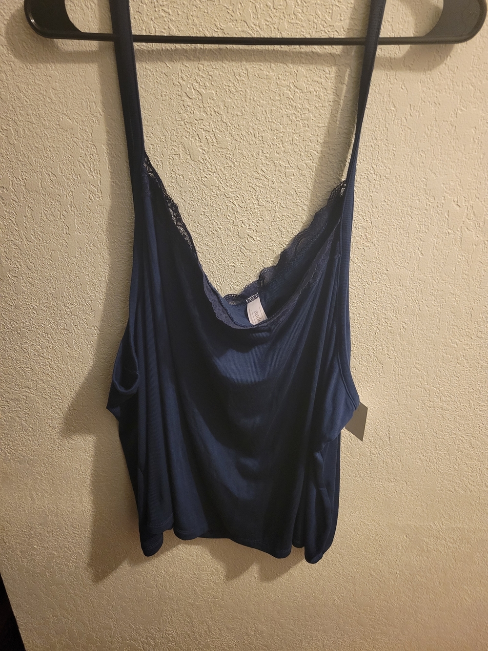 Auden Navy Lace-Trim Cami